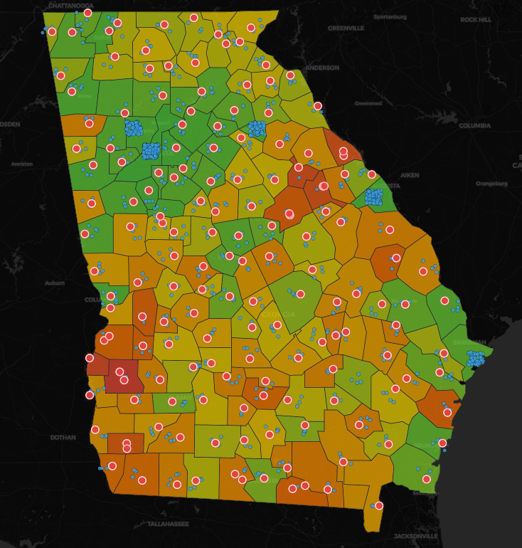 The Voting Distance Gap